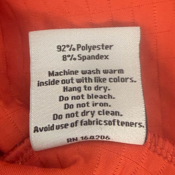 Dudley Stephens Greenpoint Turtleneck Paprika Waffle XS - Picture 6 of 8